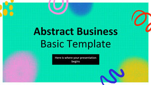 Abstract Business Basic Template