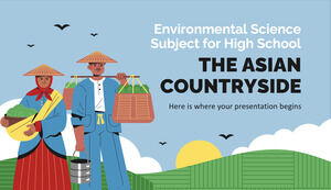 고등학교 환경과학과 - 아시아 시골
