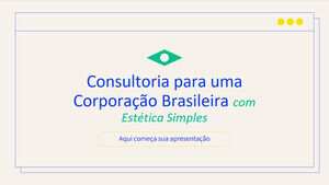 Kit di strumenti di consulenza in stile semplice per la società brasiliana