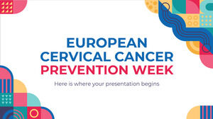Europäische Woche zur Prävention von Gebärmutterhalskrebs