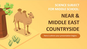 Научный предмет для средней школы: сельская местность Ближнего и Среднего Востока