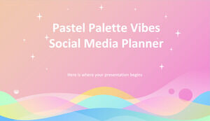 Pastel Palette Vibes Планировщик социальных сетей