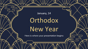 ano novo ortodoxo