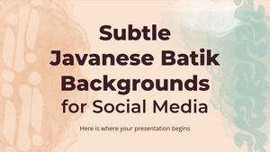 Background Batik Jawa Halus Untuk Sosial Media