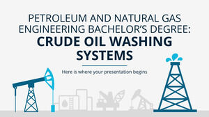 Baccalauréat en génie du pétrole et du gaz naturel : systèmes de lavage au pétrole brut