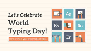 دعونا نحتفل باليوم العالمي للطباعة!