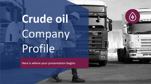 Profilo della compagnia di petrolio greggio
