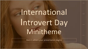 Tema Mini Hari Introvert Internasional