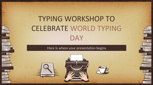 Typing Workshop to Celebrate World Typing Day
