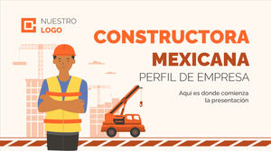 Profil des mexikanischen Bauunternehmens