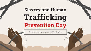 Giornata per la prevenzione della schiavitù e della tratta di esseri umani