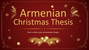 Thèse de Noël arménien