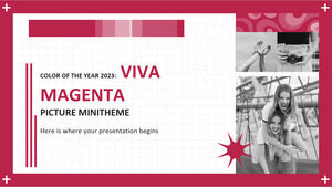 Warna Tahun Ini 2023: Viva Magenta - Tema Mini Gambar