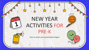 New Year Activities for Pre-K