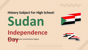 高中历史科目：苏丹独立日