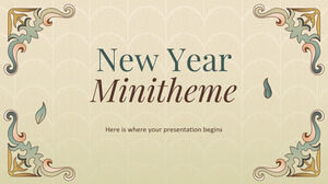 Neujahrs-Minithema