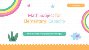 Pelajaran Matematika SD - Kelas 1: Kapasitas
