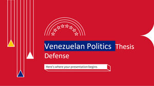 Difesa della tesi di politica venezuelana