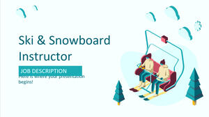 Kayak ve Snowboard Eğitmeni İş Tanımı