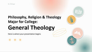 Majeure en philosophie, religion et théologie pour le collège : théologie générale