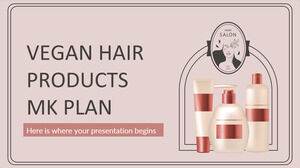 純素美髮產品 MK 計劃