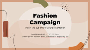 تصميم خلفية عرض تقديمي مجاني لحملة الأزياء لموضوعات العروض التقديمية من Google وقوالب PowerPoint