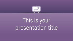 Darmowy szablon Powerpoint dla Purple Professional