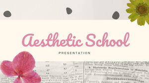 Aesthetic School Presentation. Free PPT & Google Slides Theme