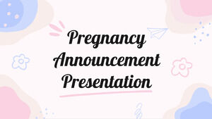 Floral Pregnancy Announcement. Free PPT & Google Slides Theme
