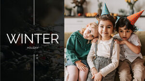 Winter Holiday. Free PPT Template & Google Slides Theme