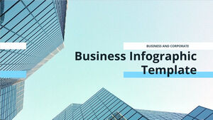 Business-Infografik. Kostenlose PPT-Vorlage und Google Slides-Design