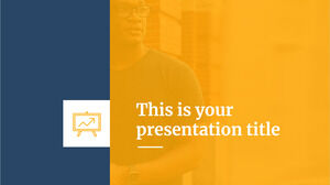 Dek Pitch Bergaya. Templat PowerPoint Gratis & Tema Google Slide