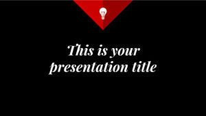 Stylish Triangle. Free PowerPoint Template & Google Slides Theme