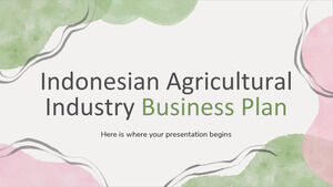 Rencana Bisnis Industri Pertanian Indonesia