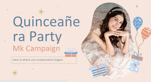 Quinceanera Party MK Campaign