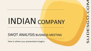 印度公司SWOT分析商務會議