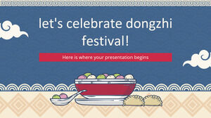 Dongzhi Festivalini Kutlayalım!