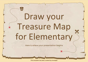Desenhe seu mapa do tesouro para o ensino fundamental