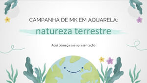 Aquarell Earthy Nature MK-Kampagne