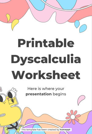 Printable Dyscalculia Worksheets for Elementary