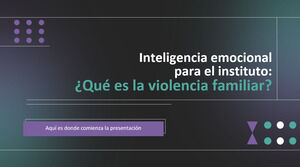Materia de Inteligencia Emocional para Bachillerato: ¿Qué es la Violencia Doméstica?