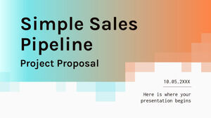 Propuesta de proyecto de canalización de ventas simple