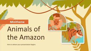 Animaux de l'Amazonie Minithème
