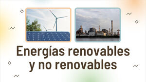 Energia rinnovabile e non rinnovabile