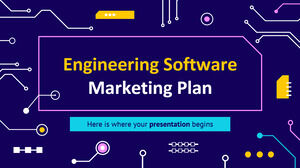 Plan marketing du logiciel d'ingénierie