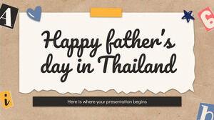 Feliz día del padre en Tailandia