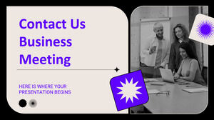 Contact Us Business Meeting