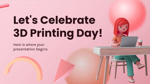 Festeggiamo la Giornata della stampa 3D!