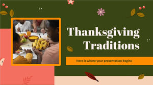Thanksgiving-Traditionen