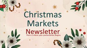 クリスマスマーケットニュースレター